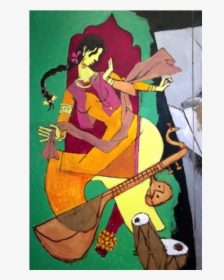 Mf Hussain Hindu Paintings, HD Png Download, Free Download