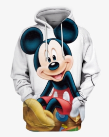 Anime Mickey Mouse Hoodie 3d - Mickey Mouse, HD Png Download, Free Download