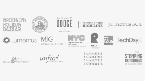Good Job Client Logos 3rows - Friends Of The High Line, HD Png Download, Free Download
