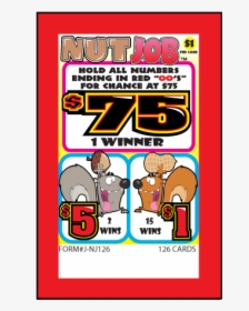 Nut Job J-nj126 Card - Poster, HD Png Download, Free Download
