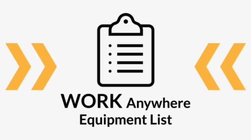 Wa Equipment List Black Copy With Arrows, HD Png Download, Free Download