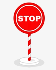 Traffic Signs Clip Art , Png Download - Cartoon Stop Sign Png, Transparent Png, Free Download