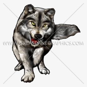 Wolf Art Full Body, HD Png Download, Free Download