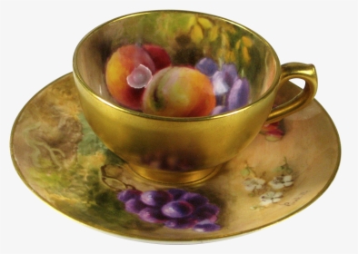 Royal Worcester Miniature Cup And Saucer, HD Png Download, Free Download