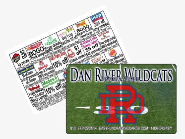 Football Discount Card Fundraiser - Publication, HD Png Download, Free Download
