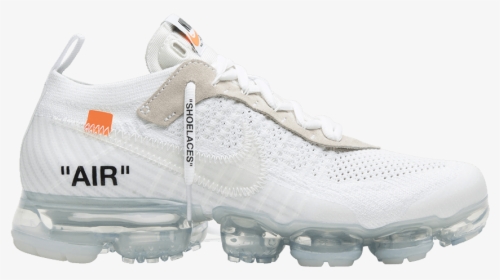 Nike Off White Vapormax White, HD Png Download - kindpng