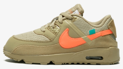 Nike Air Max 90 Bt Ps "off-white - Infants Nike Air Max 90 Off-white Desert Ore, HD Png Download, Free Download