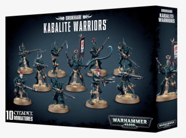 Warhammer 40k - Drukhari - Kabalite Warriors - Warhammer 40k Drukhari Kabalite Warriors, HD Png Download, Free Download
