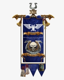 Warhammer 40k Space Marine Chapter Banner - Warhammer 40k Space Marine Banner, HD Png Download, Free Download