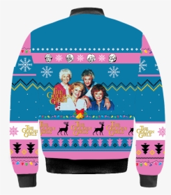 The Golden Girls American Sitcom Ugly Christmas All - Tv Ugly Christmas Sweater, HD Png Download, Free Download