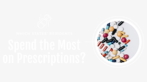 Which States’ Residents Spend The Most On Prescriptions - Graphic Design, HD Png Download, Free Download