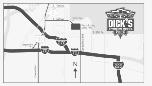 Dick"s Sporting Goods Park Is Located At The Southwest - Dick's Sporting Goods Coupons, HD Png Download, Free Download