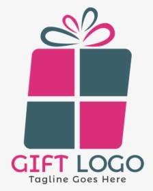 Gift Box Logo Design - Graphic Design, HD Png Download, Free Download
