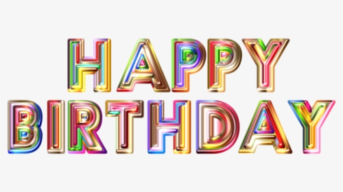 Word Art Birthday Word, HD Png Download, Free Download