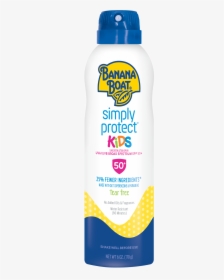 93025679 Bb Simplyprotect Kids Spf50 170g Spray Nnonew - Banana Boat Sunscreen, HD Png Download, Free Download
