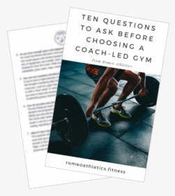 Ten Questions To Ask Before Choosing A Coach-led Gym - Exercise, HD Png Download, Free Download