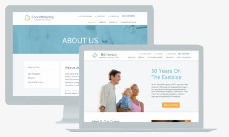 Medical And Healthcare Web Design For Proliance Health - Website Design, HD Png Download, Free Download