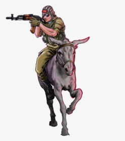 Soviet On Donkey - Space Marines 40k Daemons, HD Png Download, Free Download