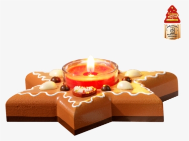 Candle Holder "gingerbread Star - Advent Candle, HD Png Download, Free Download