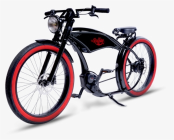 Ruff Cycles Ruffian Black Redwall Angle Front, HD Png Download, Free Download