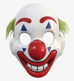 Face Of The Joker Mask - Joker 2019 Mask Png, Transparent Png, Free Download