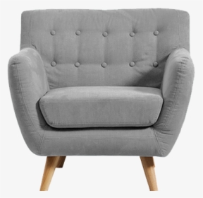 One Seater Sofa Png, Transparent Png, Free Download