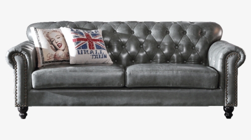High Quality Vintage Leather Classic Chesterfield Sofa - Studio Couch, HD Png Download, Free Download