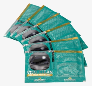Motorex 109909 Viso Clean Cleaning Cloths , Png Download - Motorcycle Visor Cleaning Wipes, Transparent Png, Free Download