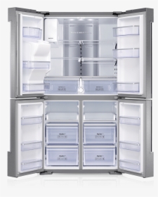 4 Door Flex Refrigerator With Family Hub Rf28n9780s - Du Family Hub 3 Caméras, HD Png Download, Free Download
