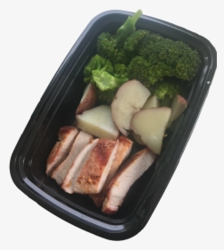Pork Loin W/ Red Potato - Broccoli, HD Png Download, Free Download
