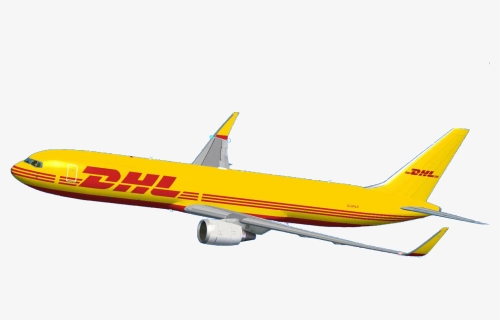 Dhl Airplane Png , Png Download - Dhl Plane Png, Transparent Png, Free Download