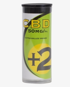 2 Cbd Pre-rolled Smokes - Energy Shot, HD Png Download, Free Download