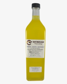 Organic Wood Pressed Groundnut Oil"  Data Zoom="//cdn - Glass Bottle, HD Png Download, Free Download