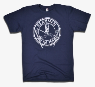 Image Of "real Men Ski In Jeans - Active Shirt, HD Png Download, Free Download