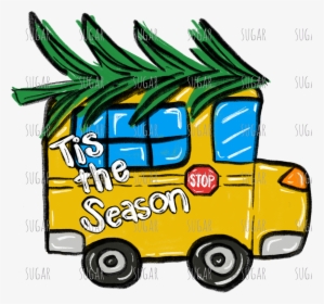 Christmas Mail Truck Clip Art, HD Png Download, Free Download