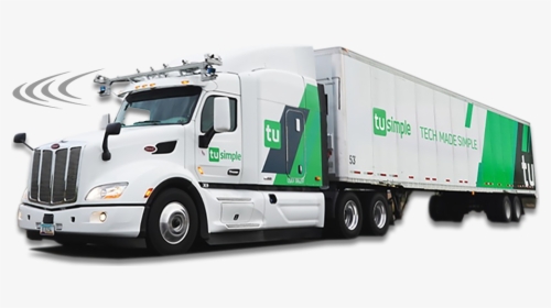 The State Of Autonomous Freight Trucks & Their Role - Tusimple Truck, HD Png Download, Free Download