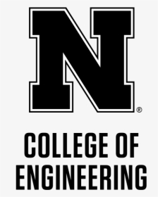 Black N Over 2-line College Of Engineering Word Mark - Graphics, HD Png Download, Free Download