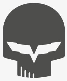 Corvette Vinyl Decal Png - Corvette Skull, Transparent Png, Free Download