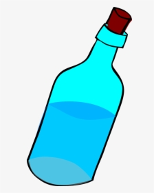 Glass Water Bottle Clipart, HD Png Download, Free Download