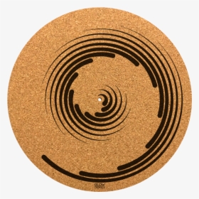 Spiral Cork Slipmat - Circle, HD Png Download, Free Download
