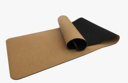 Cork Rubber Yoga Mat - Exercise Mat, HD Png Download, Free Download
