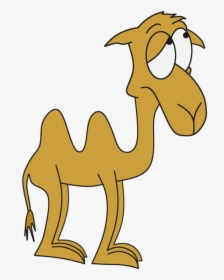 Camel Transparent Two - Sad Camel Cartoon, HD Png Download, Free Download