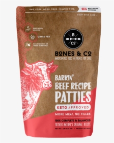 Beef Patties - Bones And Co Raw Dog Food, HD Png Download, Free Download