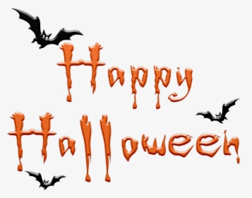 Halloween Text Png - Overlays Halloween Png, Transparent Png, Free Download