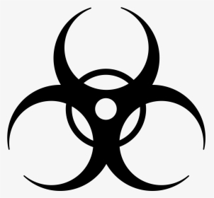 Biological Hazard Symbol Logo Clip Art - Biohazard Png, Transparent Png, Free Download