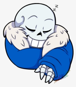 Sleepin Sans Sticker - Sans Sticker Png, Transparent Png, Free Download