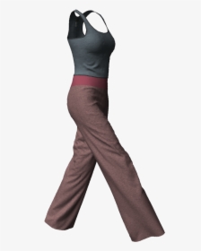 Yoga Pants Garment File Marvelous Designer Templates - Pocket, HD Png Download, Free Download