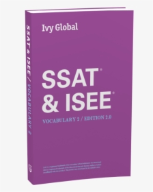 Ssat & Isee Vocabulary 2, HD Png Download, Free Download