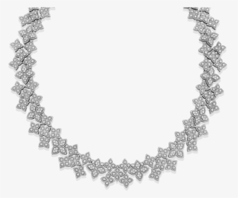 Roberto Coin Wide Link Collar With Diamonds - 100 Percent Customer Satisfaction Png, Transparent Png, Free Download