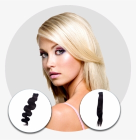 Blonde Woman Hair Png, Transparent Png, Free Download